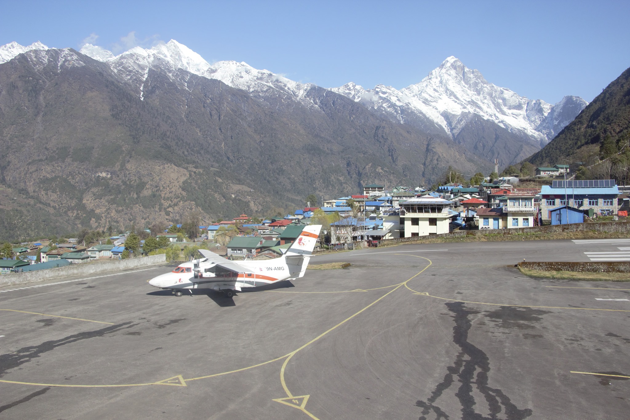 Flight from Lukla to Kathmandu