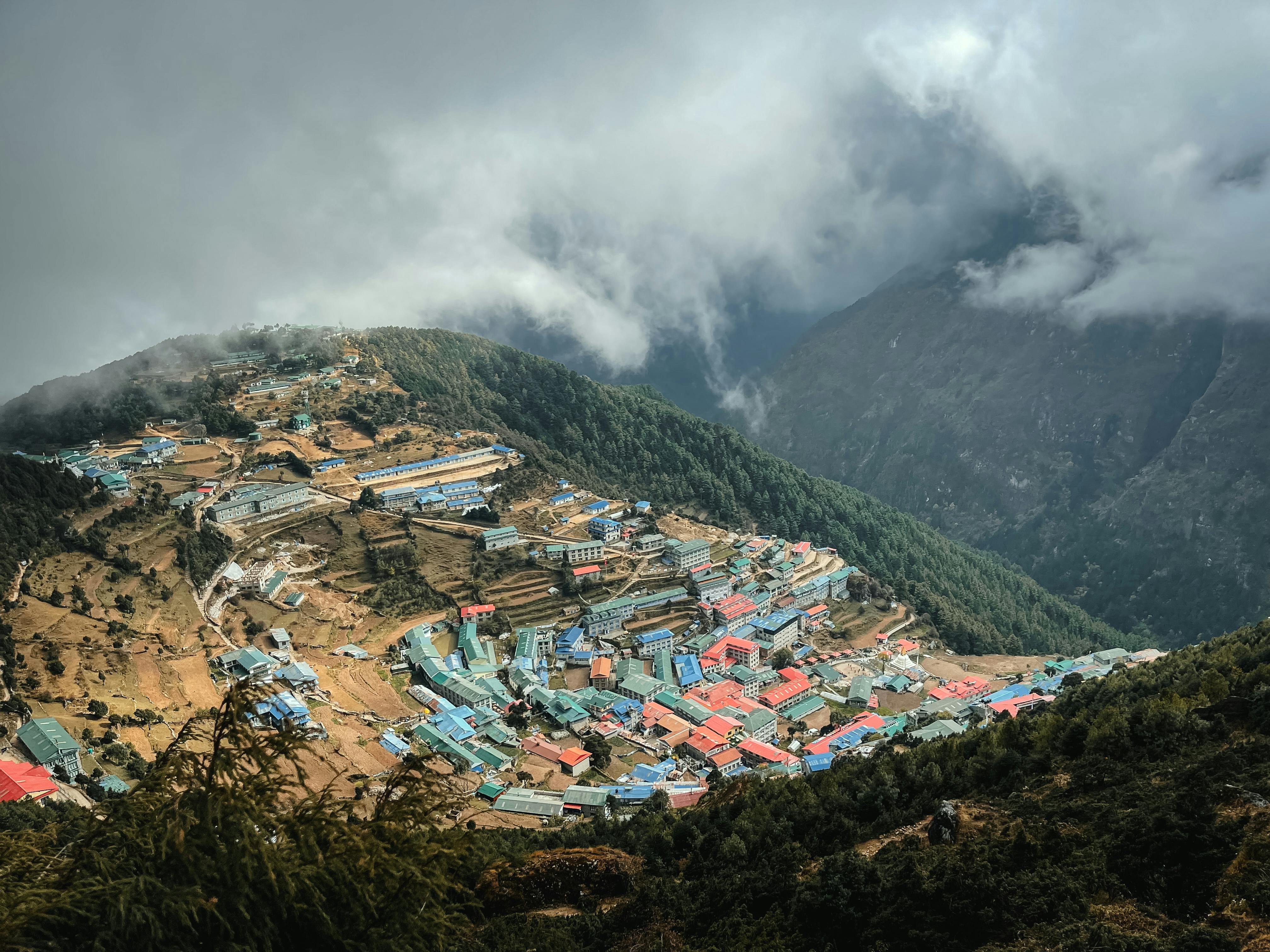 Fly to Lukla (2,860m) – Trek to Phakding (2,610m)