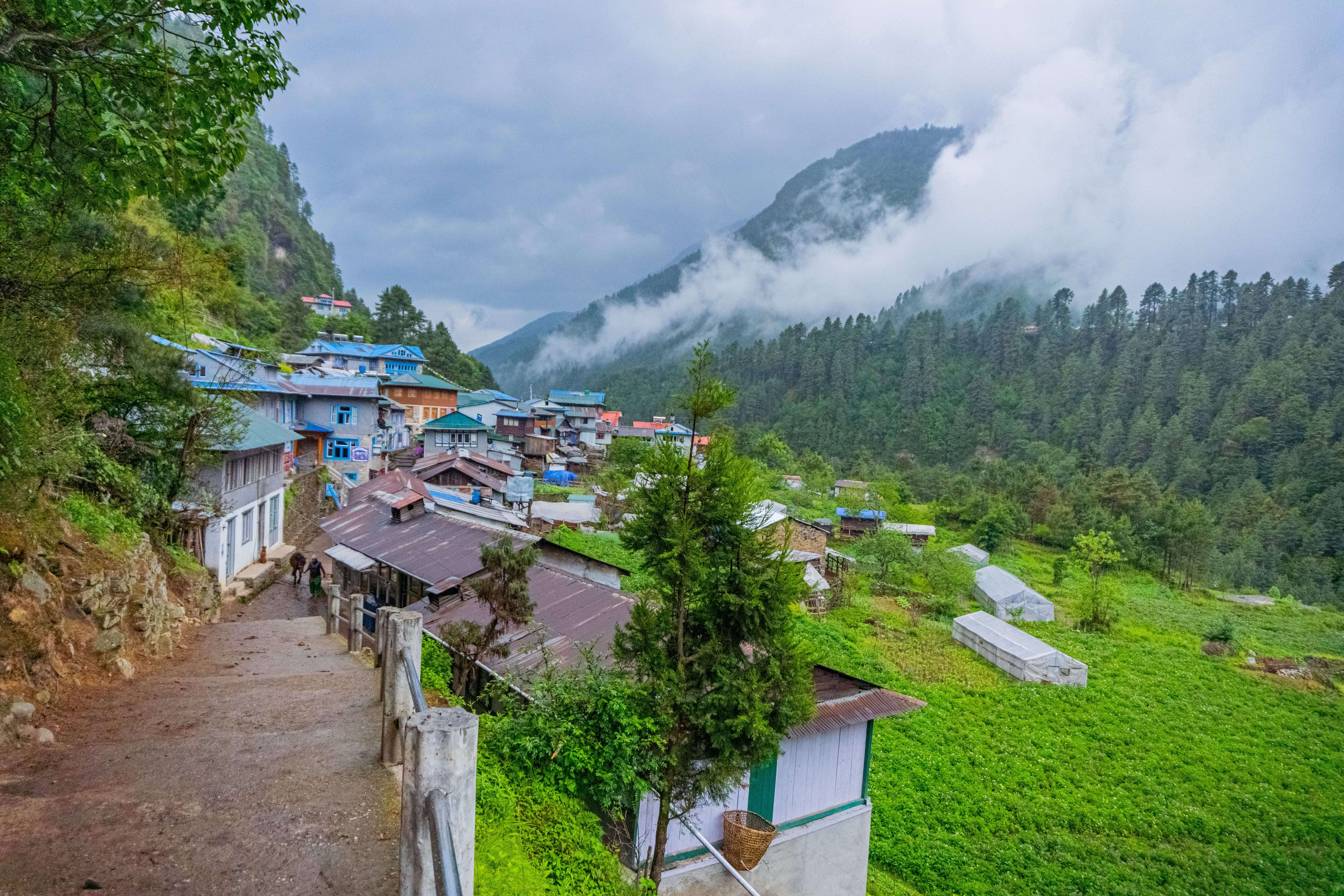 Trek to Namche Bazaar from Phakding